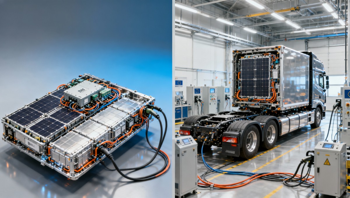 EU Sets New Battery Certification Rules for Heavy Trucks