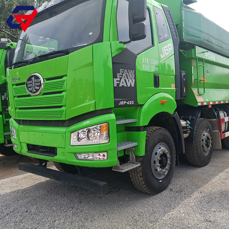 Camion-benne FAW J6P 420HP Série 8x4 LHD/RHD