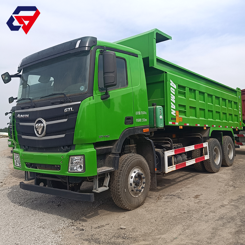 Camion benne Foton Auman GTL 6x4 vert