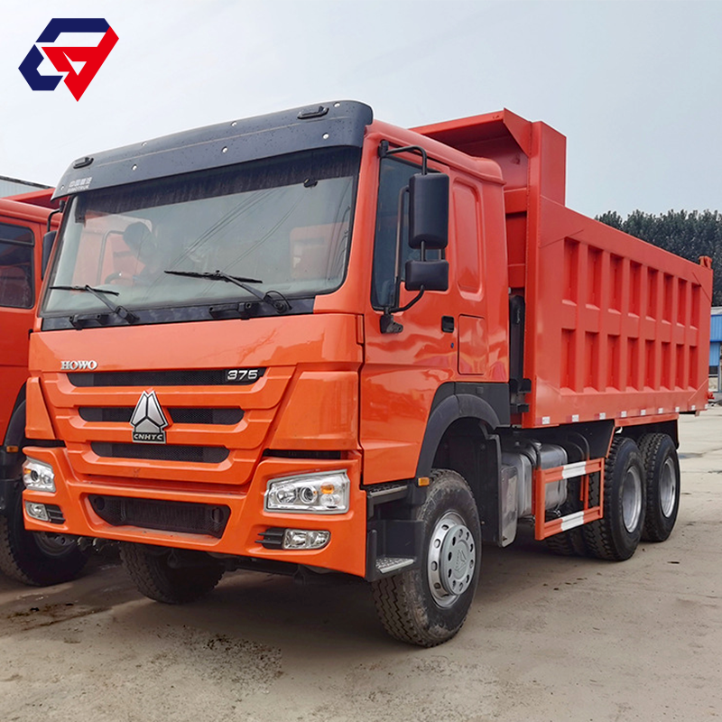 Sinotruk Howo Camion à benne basculante 6x4 30 tonnes 10 roues 375 chevaux