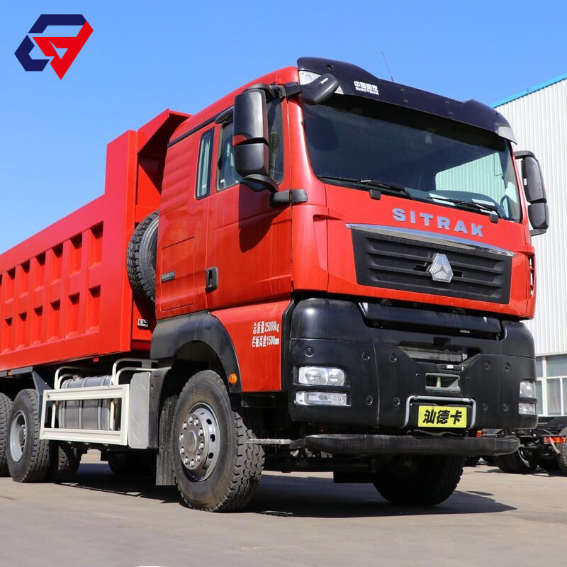 Sinotruk Sitrak G7 Camion-benne diesel 400CV 6x4 5,8m