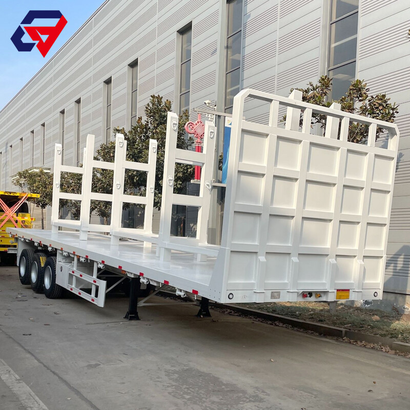 Semi-remorque pour transport de bois