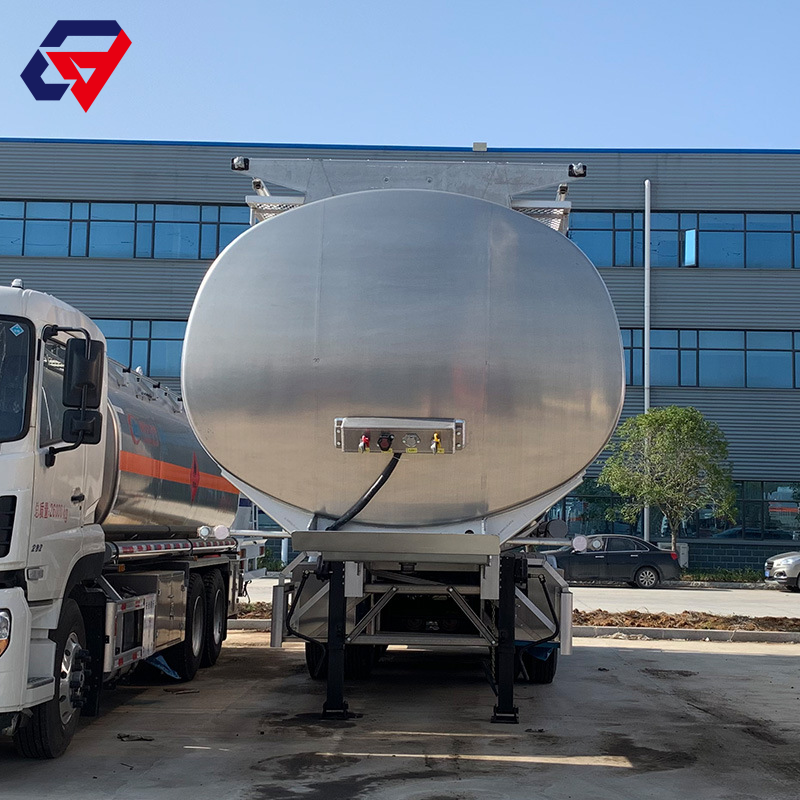 40 CBM Citernes à carburant en alliage d'aluminium