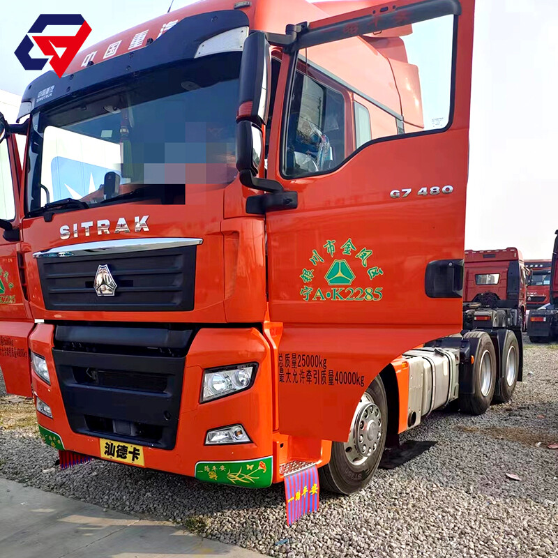 Sitrak G7 6x4 Tracteurs routiers 480CH