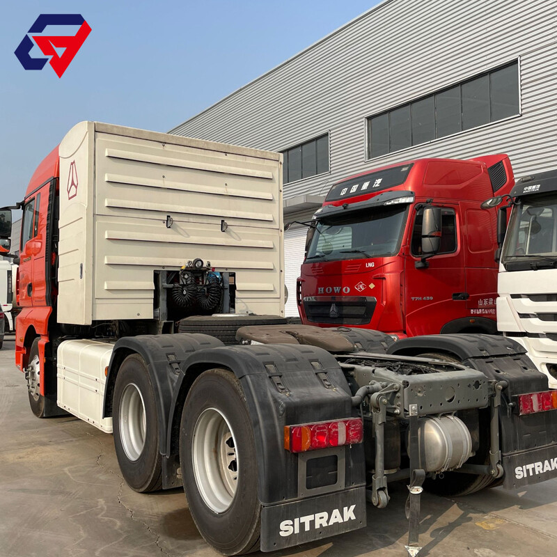 Sinotruk C7H Camion Lourd 440HP 6x4 Tracteur GNC