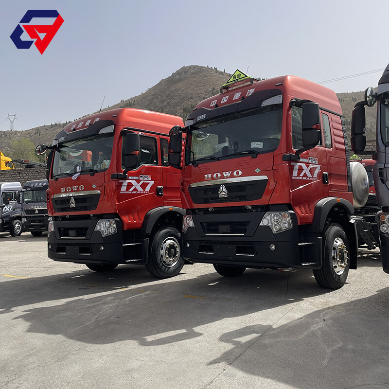 Howo TX7 Camion Lourd 480HP 6x4 Tracteur GNL