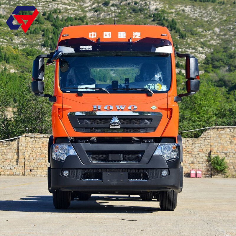 Howo TX7 Camion Lourd 480HP 6x4 Tracteur GNL