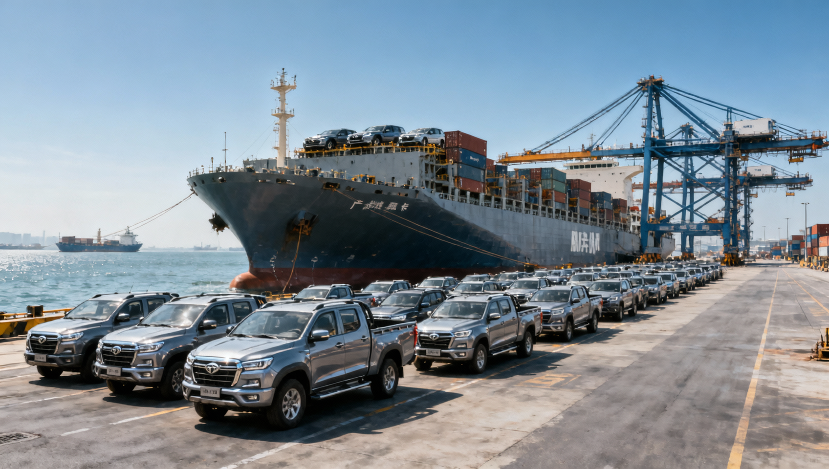 Foton lance une chaîne d'exportation Ro-Ro dédiée vers le Chili Foton lance une chaîne d'exportation Ro-Ro dédiée vers le Chili