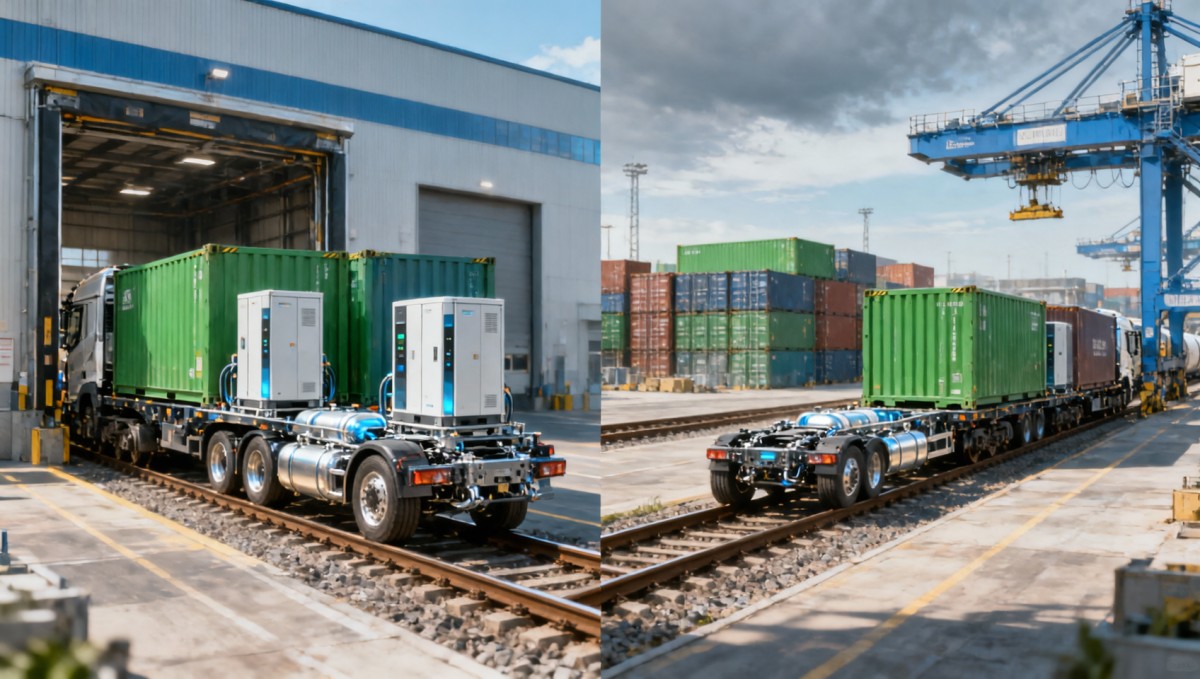 Xi’an-Europe Rail Adds New-Energy Truck Service