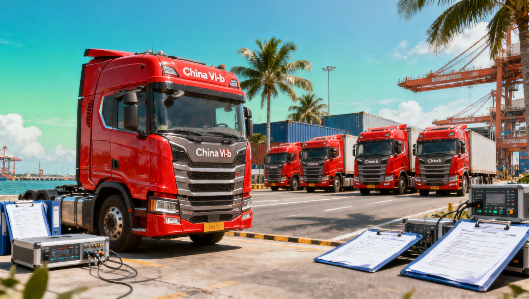 L'ASEAN ouvre un accès accéléré aux camions lourds China VI-b