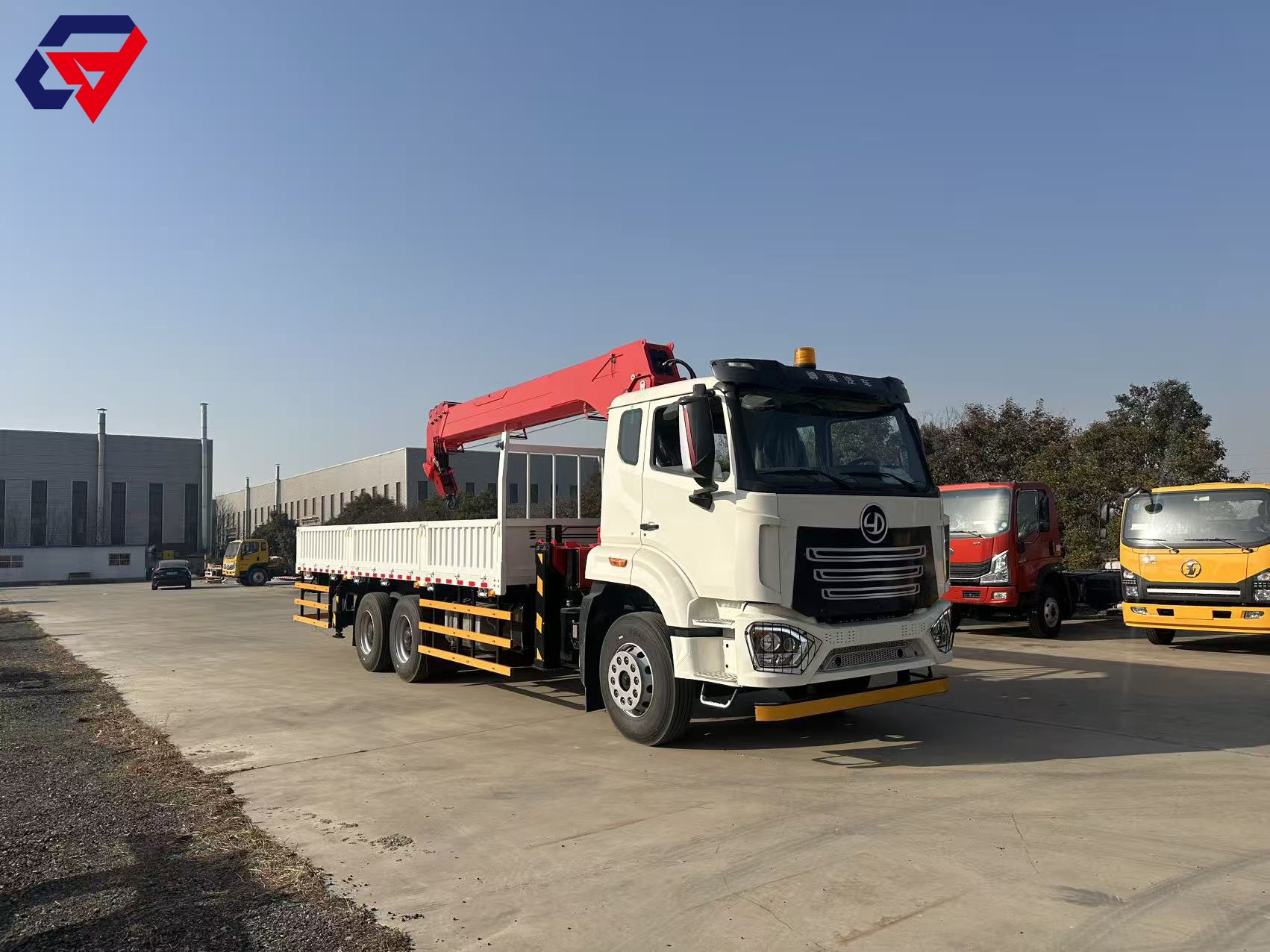 Grue montée sur camion à flèche droite DAYUN Xianglong 6×4