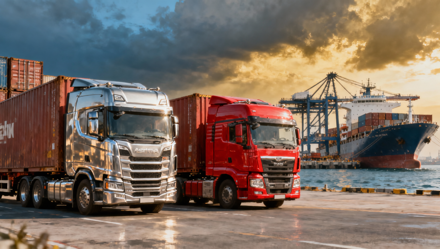 Le fret d’exportation des poids lourds entre l’Asie et l’Europe atteint 5 200 $/TEU