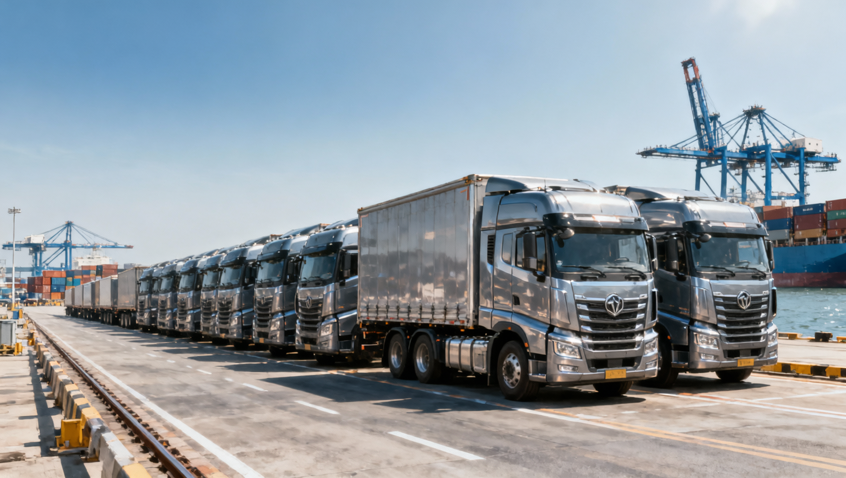 La Chine ouvre un dédouanement intelligent pour les exportations de poids lourds La Chine ouvre un dédouanement intelligent pour les exportations de poids lourds