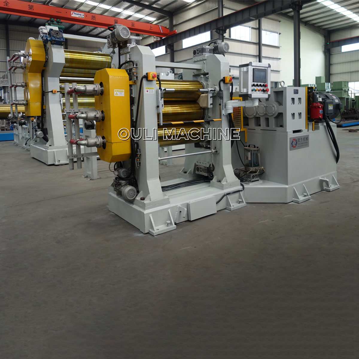 Three Roll Rubber calender