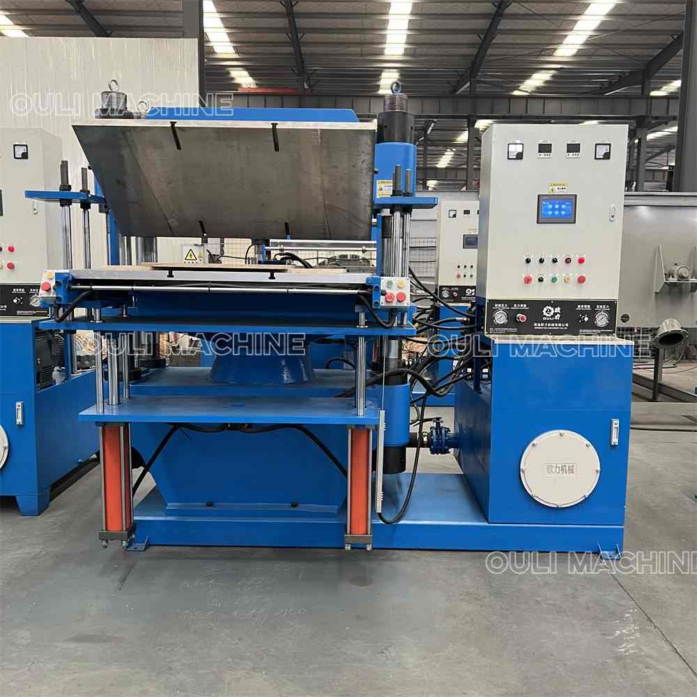 Column structure vulcanizing press machine