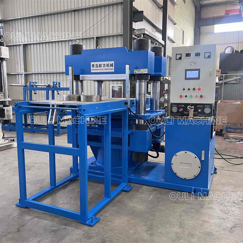 Column structure vulcanizing press machine
