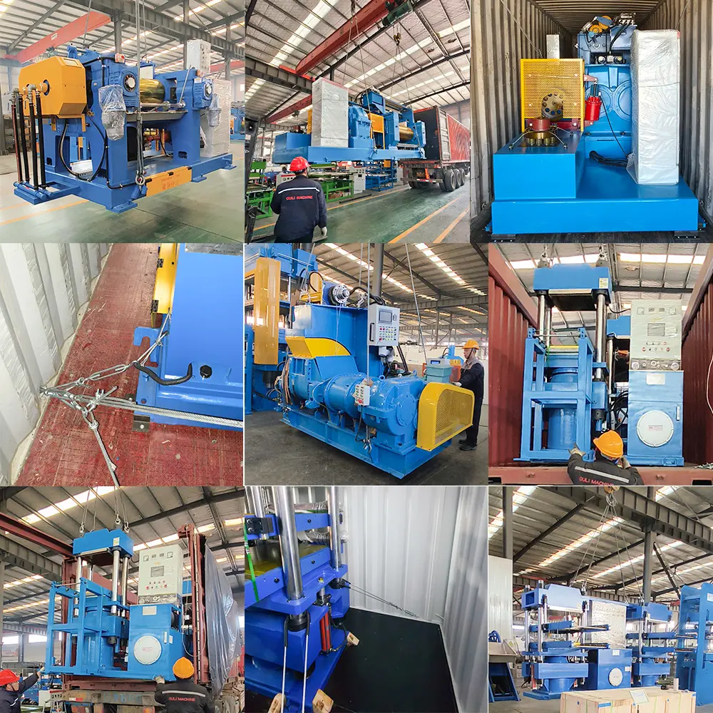 Rubber Machinery Shipment Update: Mixing Mills, Internal Mixers and Vulcanizing Presses Ready for Global Delivery