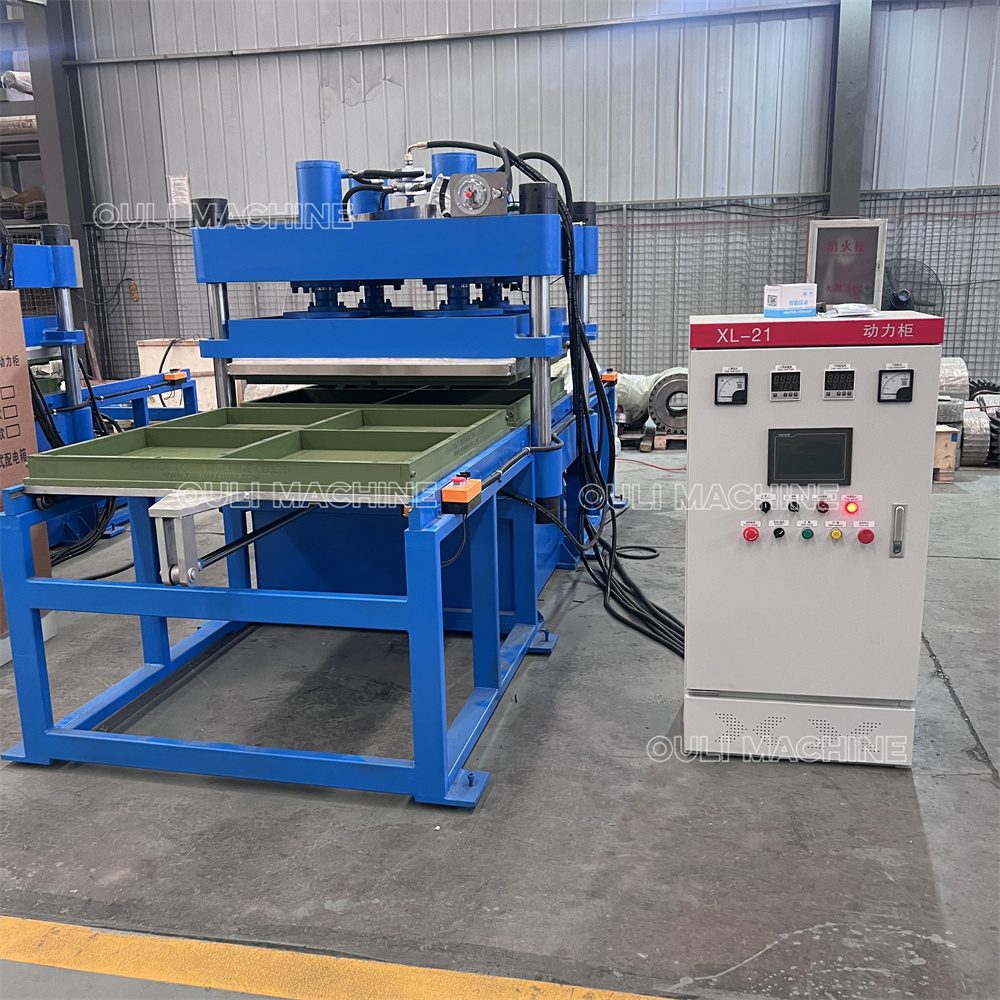 1 layer rubber tile press machine