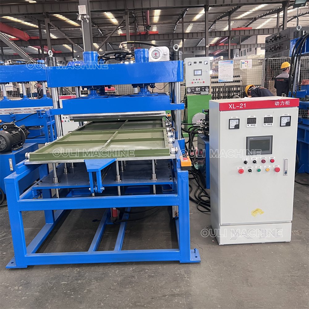 Automatic Ejector Type rubber tile press machine