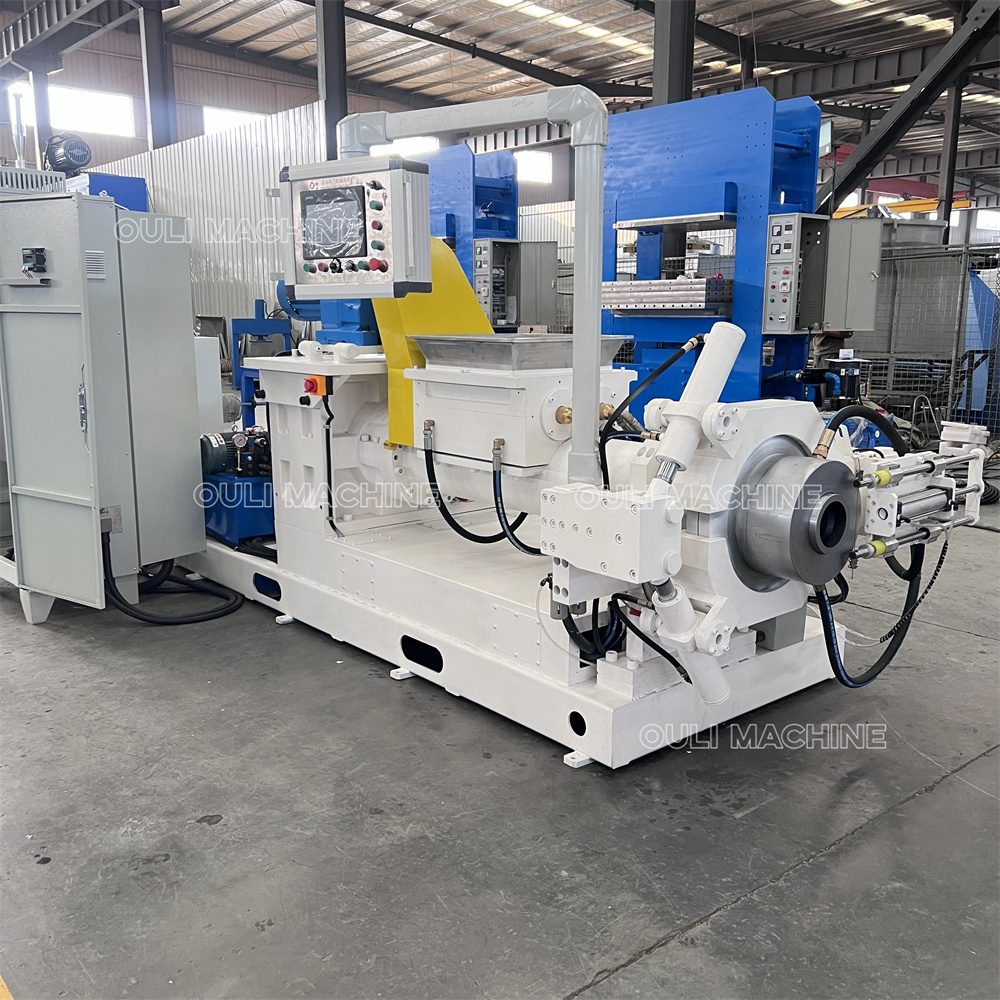 Hot Feed rubber Extruder machine