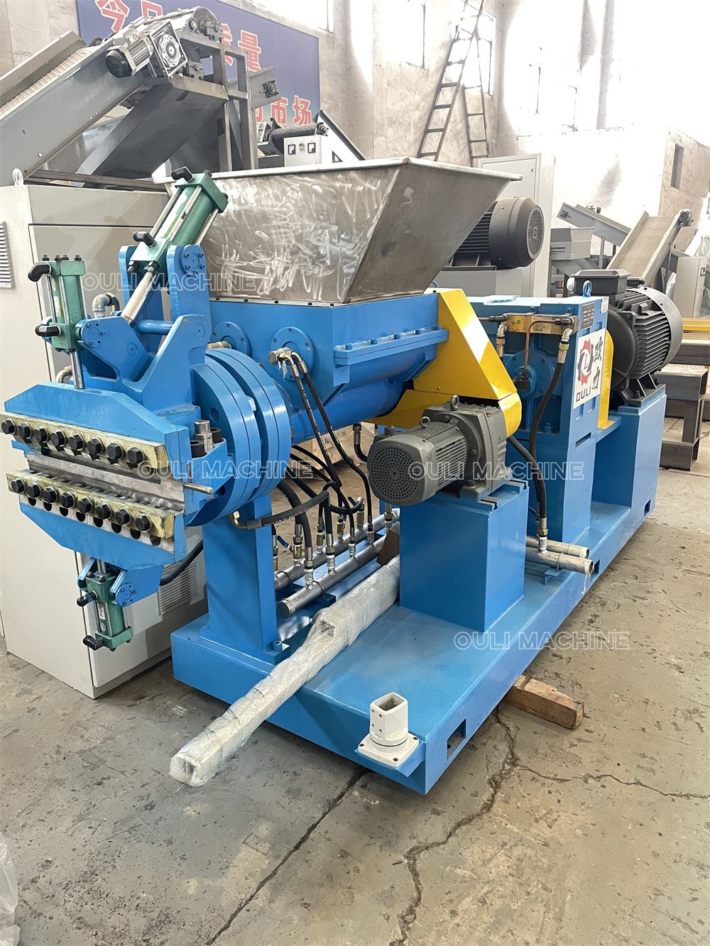 Hot Feed rubber Extruder machine