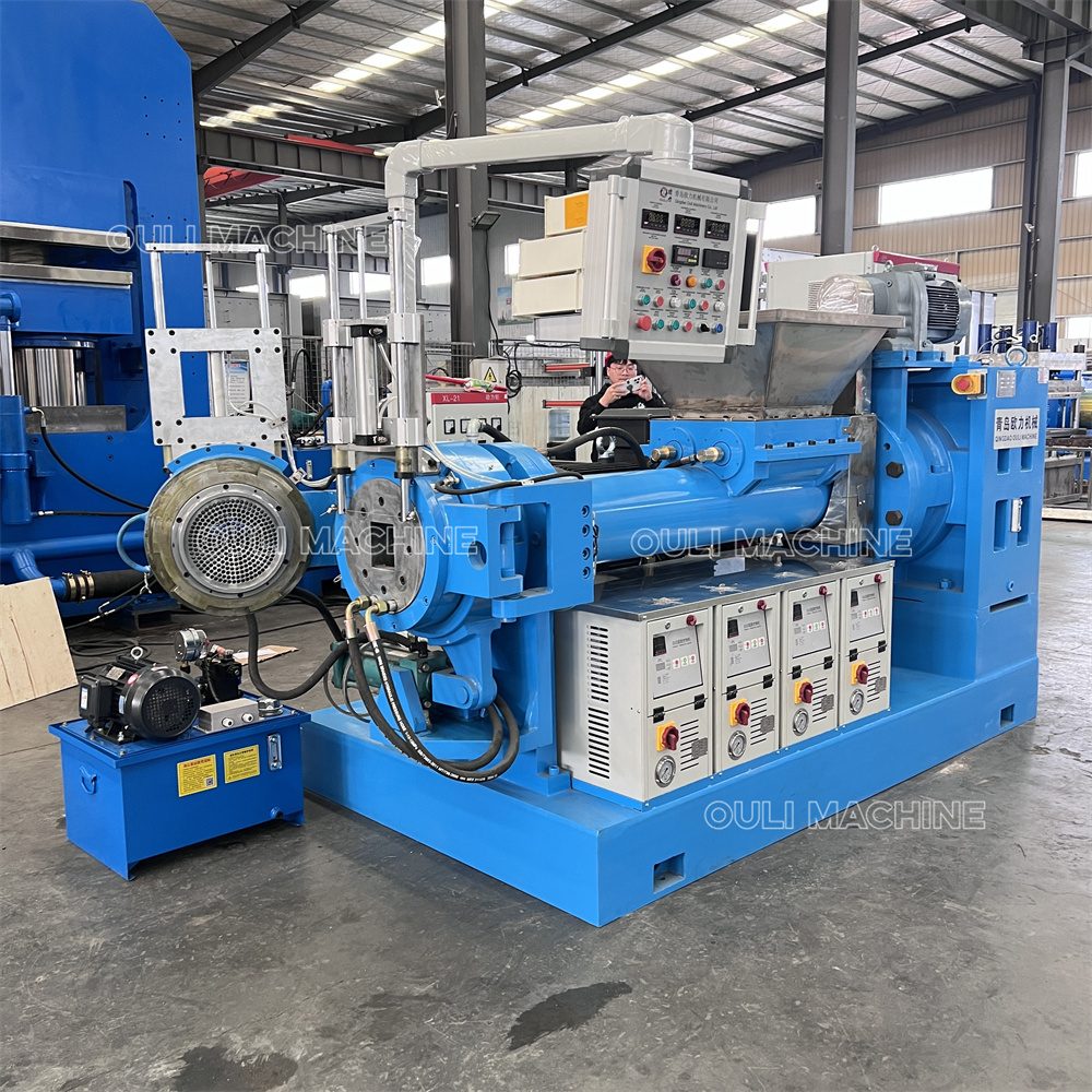 Cold Feed rubber Extruder machine
