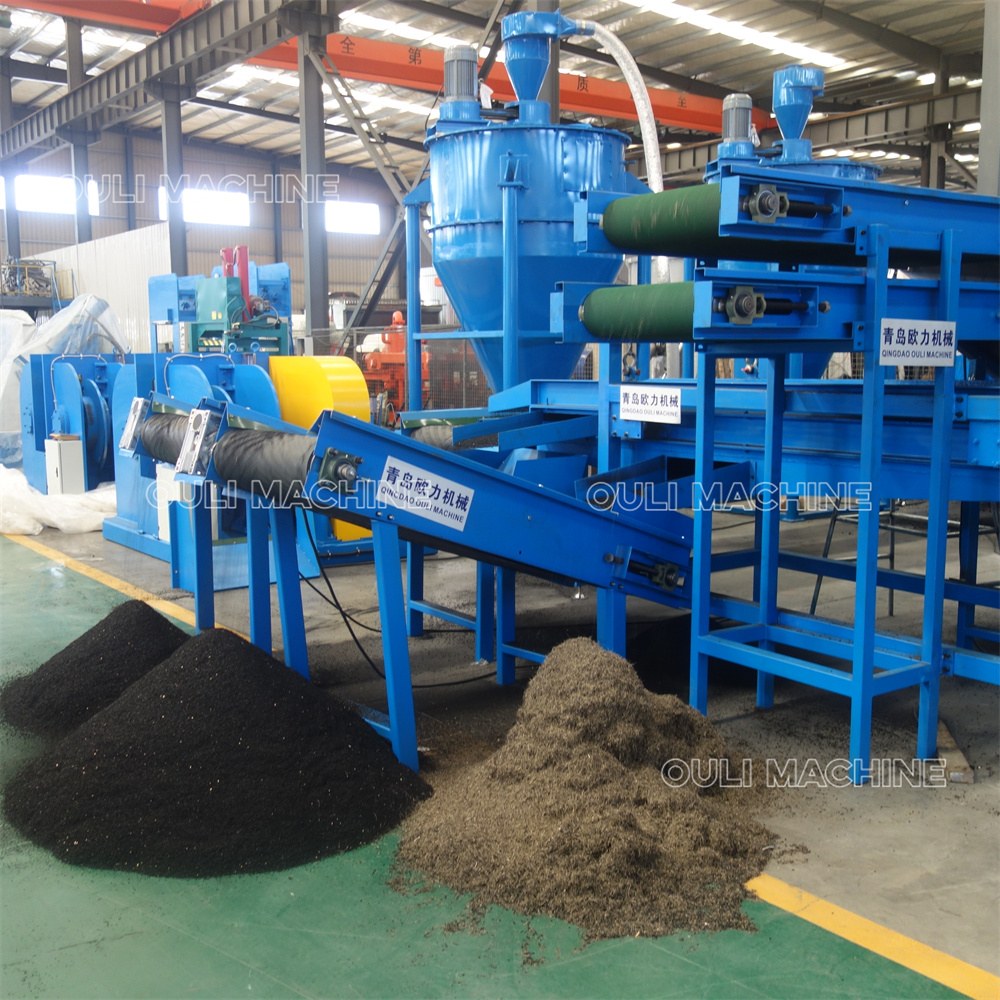 Vibrate screen and size separate system