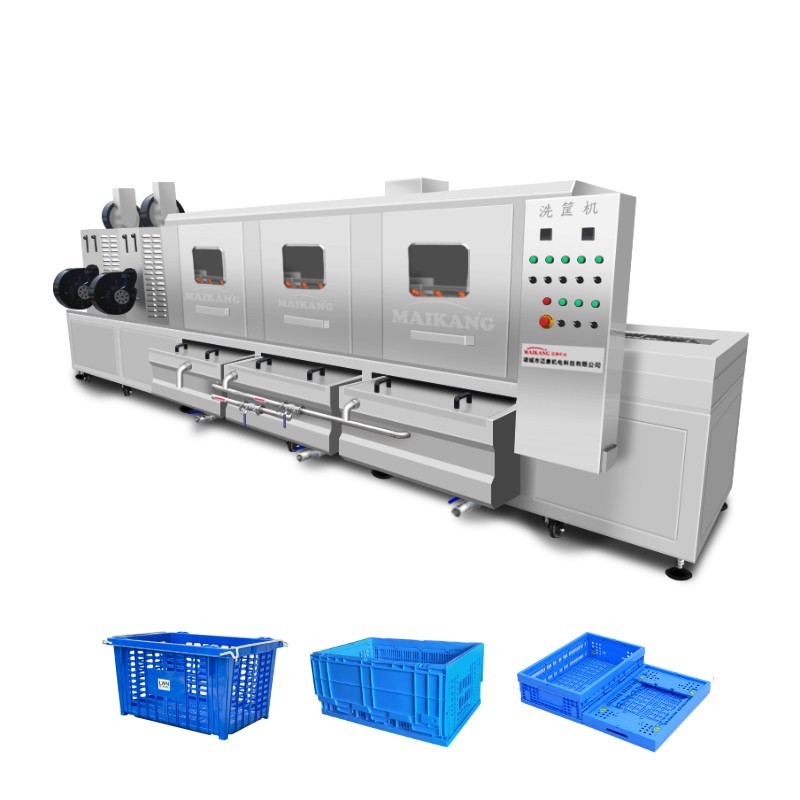 Machine à laver les caisses