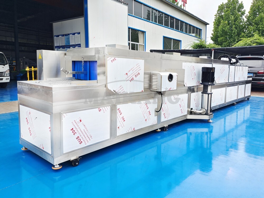 Machine à laver les plateaux d'œufs