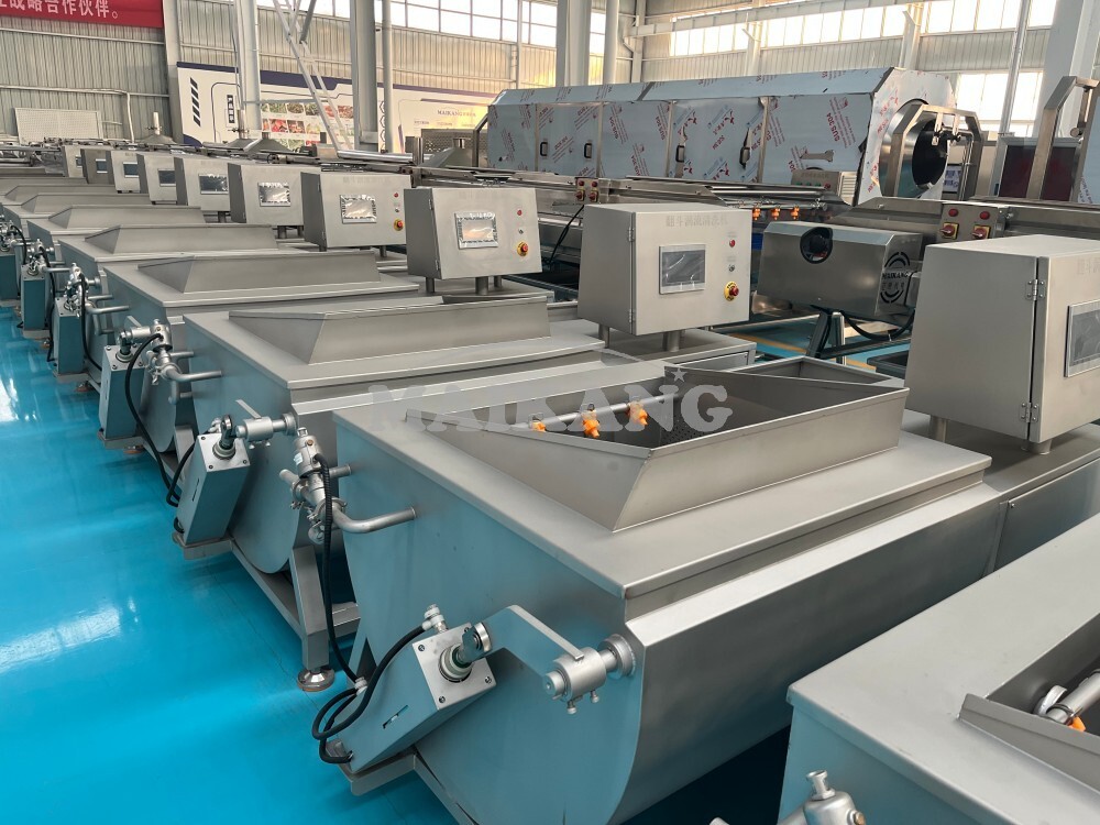 Laveuse à vortex à panier inclinable