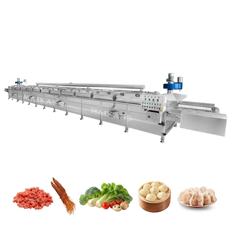 Machine à vapeur en tunnel