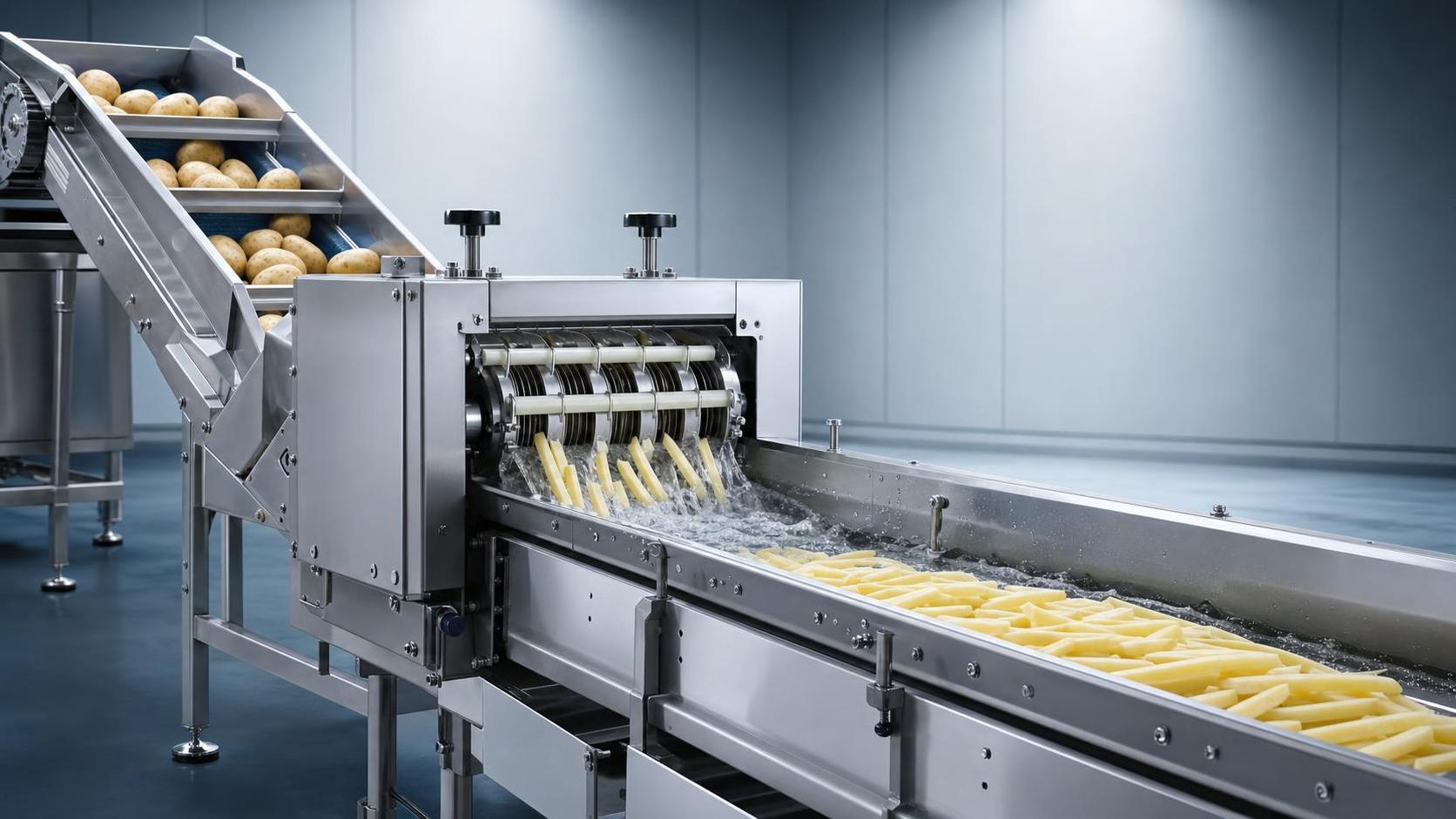 Comment réduire les déchets et améliorer le rendement grâce à une configuration adaptée de coupe-frites