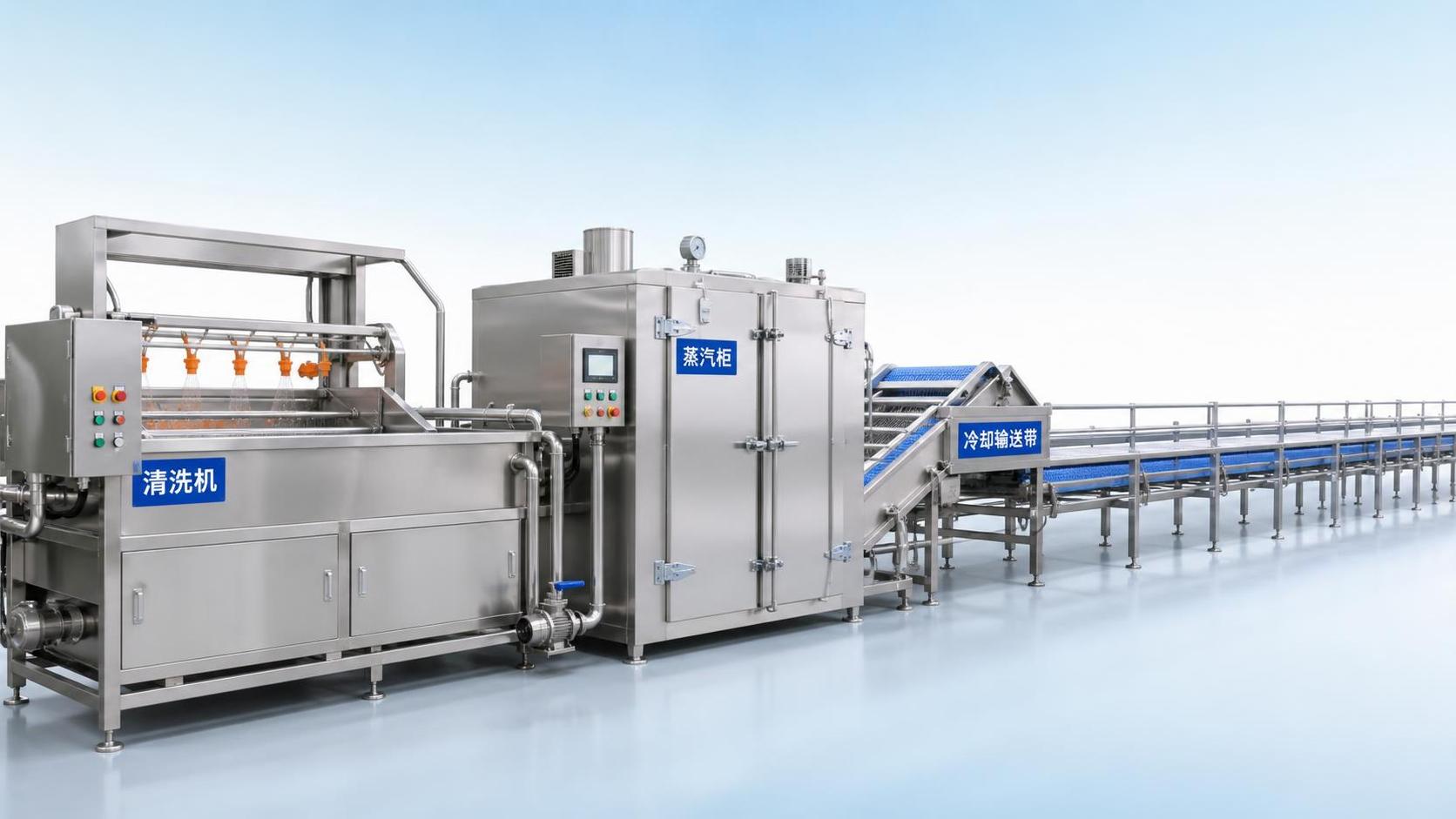 Comment les équipements de transformation alimentaire soutiennent une ligne de production hygiénique et continue