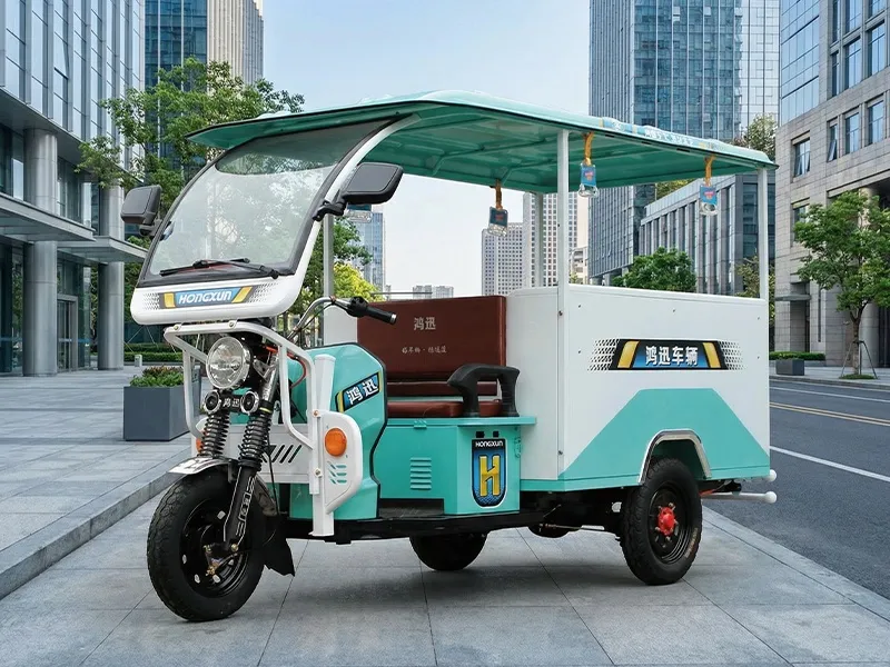 Táxi de triciclo motorizado