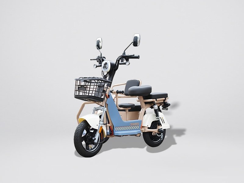 Motocicleta con sidecar eléctrico