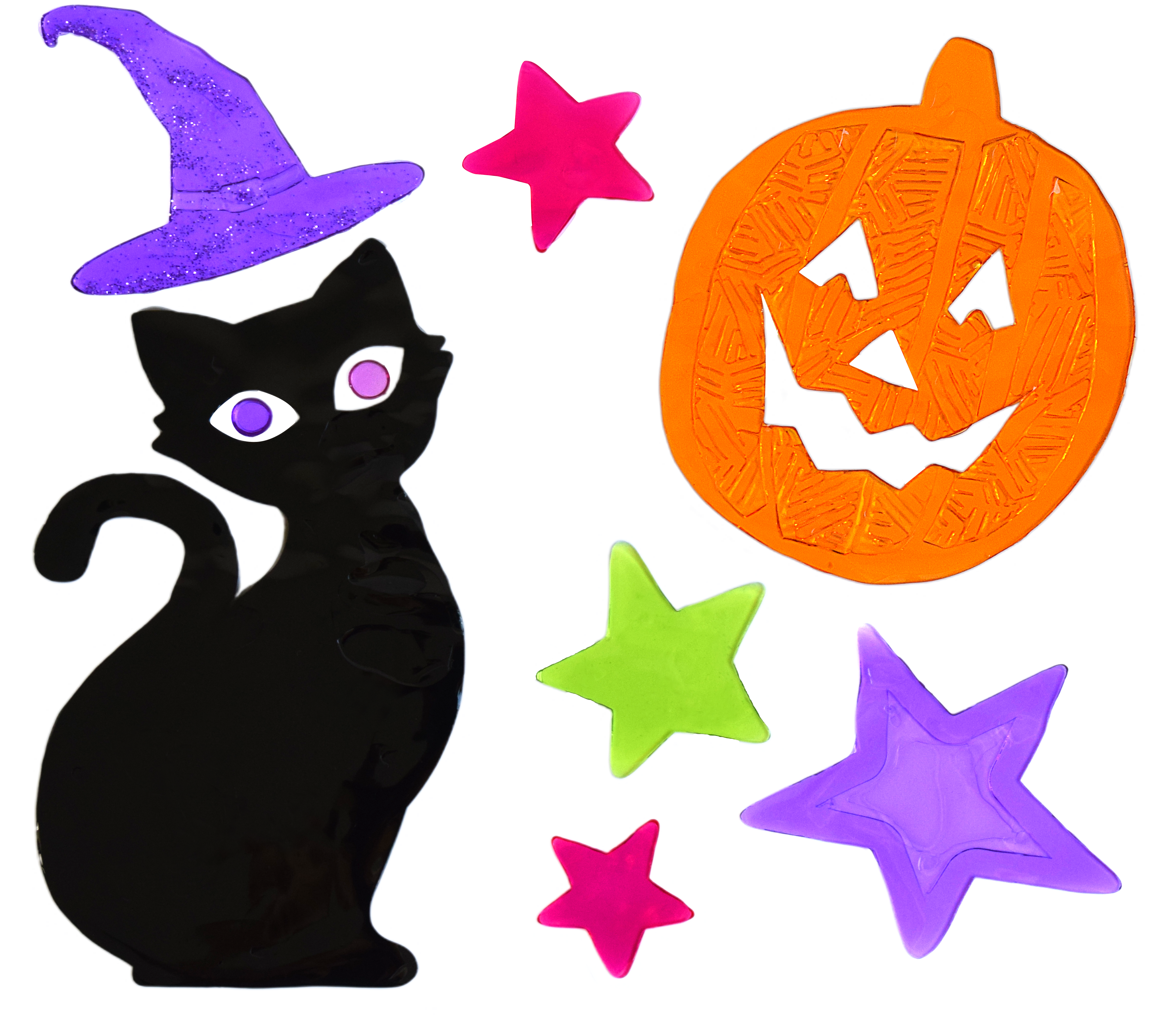 Pegatinas de gel para ventanas de Halloween: fantasmas, calabazas, murciélagos, brujas, gatos, Boo, sangre, decoraciones para fiestas en casa y ventanas