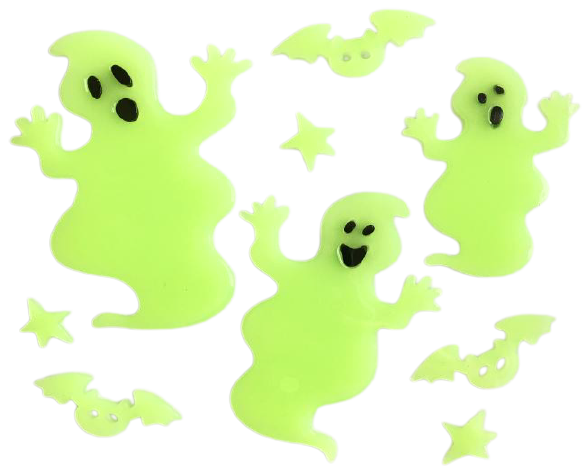 Adhesivos de gel para ventanas de Halloween fantasma calabaza murciélago bruja gato Boo sangre pegatinas decorativas para decoraciones de ventanas de Halloween en el hogar y fiestas