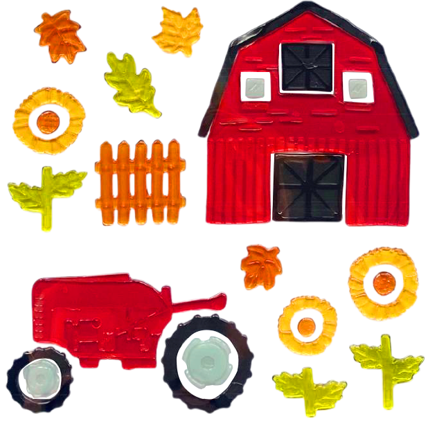 Adhesivos de gel otoñales para ventanas de vidrio, adhesivos de gel para Acción de Gracias, Hola otoño hojas, calabaza para decoración de ventanas de fiestas de otoño