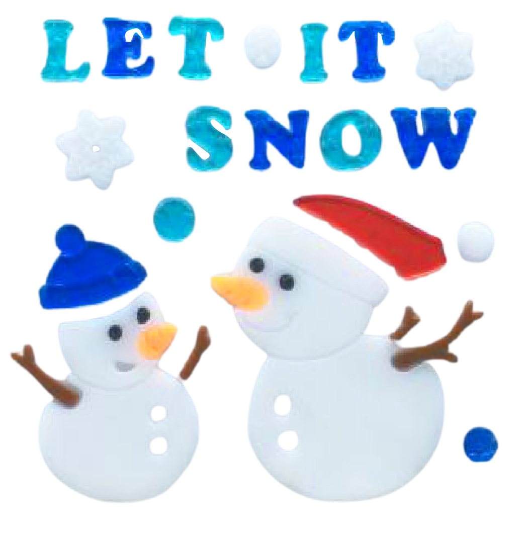 Adhesivos de gel para ventanas de Navidad - Pegatinas de ventana navideñas de Papá Noel, muñeco de nieve, copo de nieve, pingüino, árbol de Navidad y regalo para niños