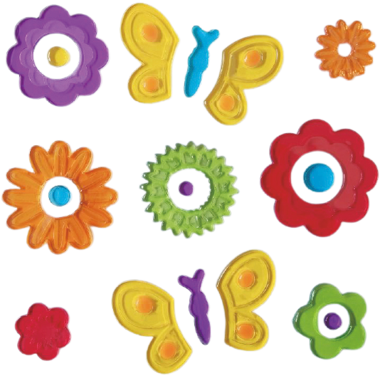 Adhesivos de gel de primavera para ventanas, pegatinas de gelatina para ventanas para vidrio, refrigeradores y hogar, decoraciones de primavera para ventanas de bienvenida - flores mariposas pájaro, amor de los niños