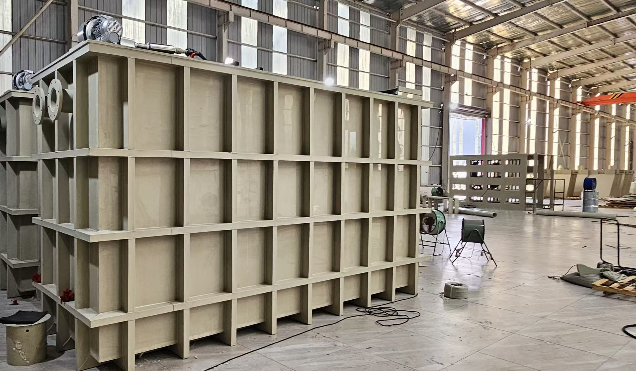 PP Estanque de Peces en Acuicultura Recirculante