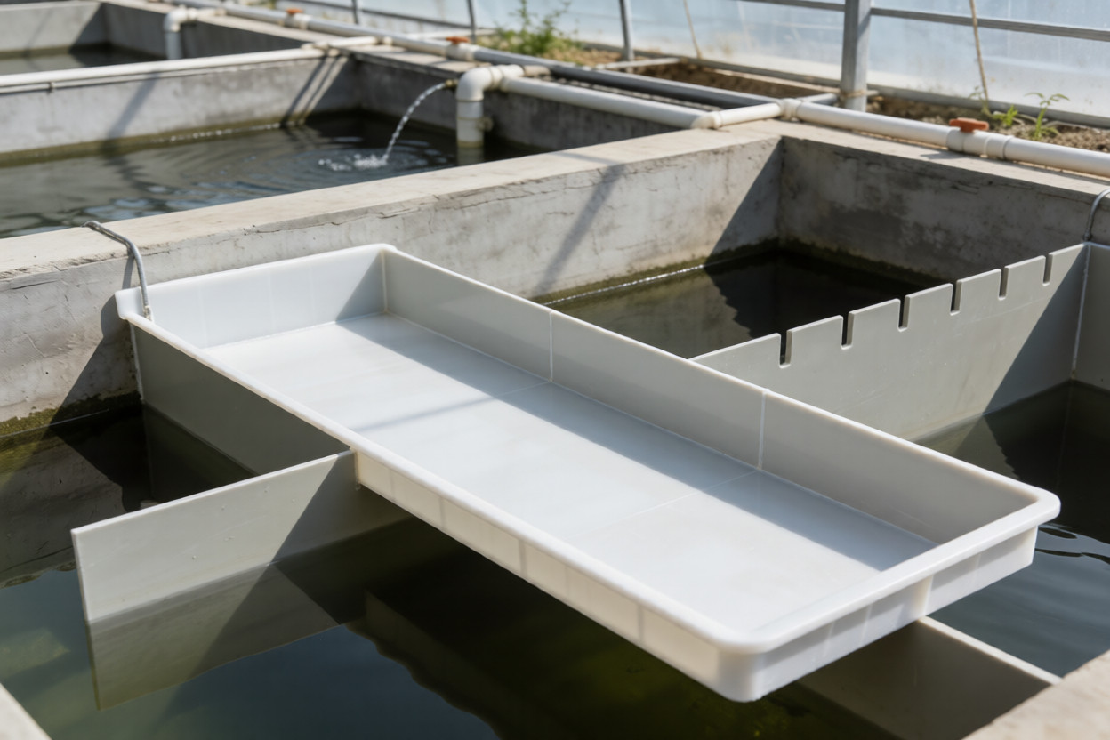 PP Estanque de Peces en Acuicultura Recirculante