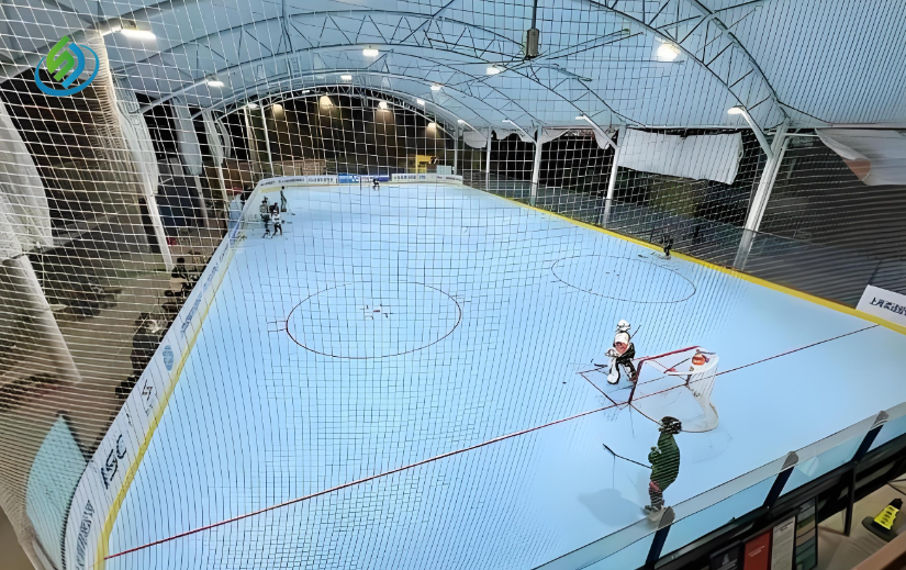 Valla para pista de hockey sobre hielo
