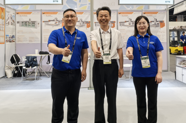 Ganger CNC a réussi à terminer la foire Coverings Stone aux États-Unis