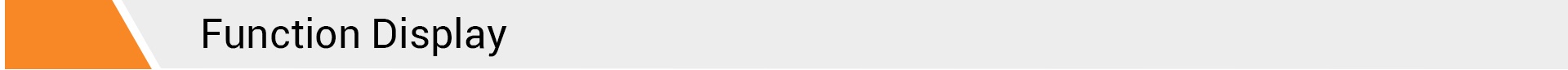 Function Display