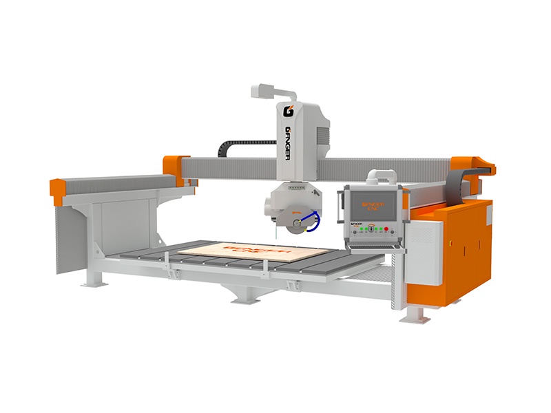 Machine de découpe à pont 5 axes GQ-3220DS Machine de découpe à pont 5 axes GQ-3220DS