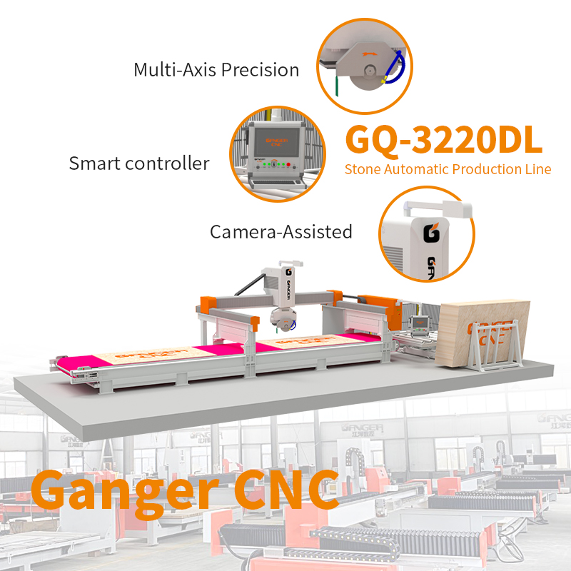 Ligne de production automatique de pierre GQ-3220DL