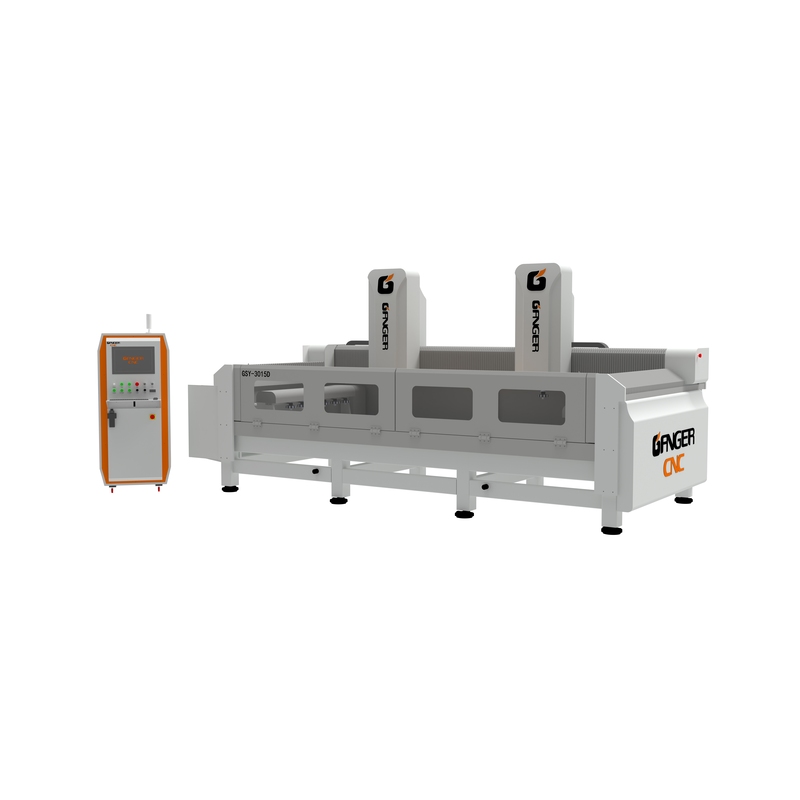 Centre d’usinage CNC à deux têtes pour plans de travail GSY-3015D