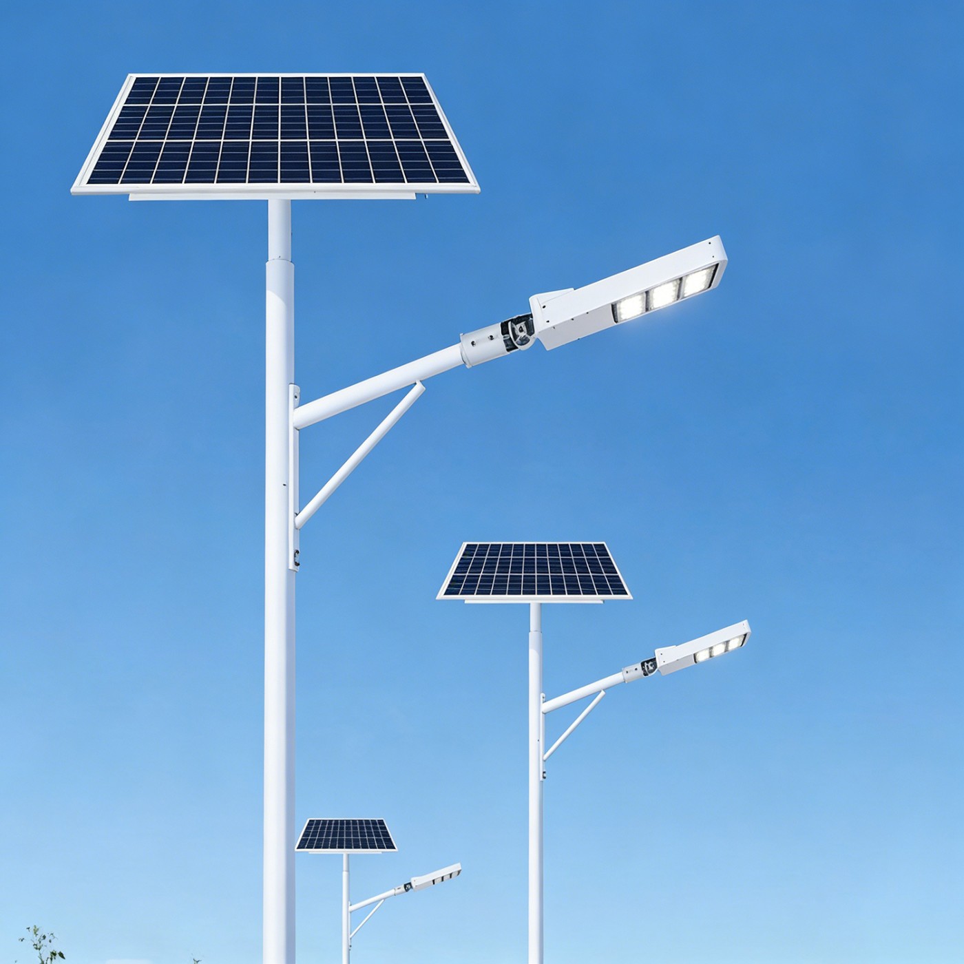 What is the working principle of solar street lights？