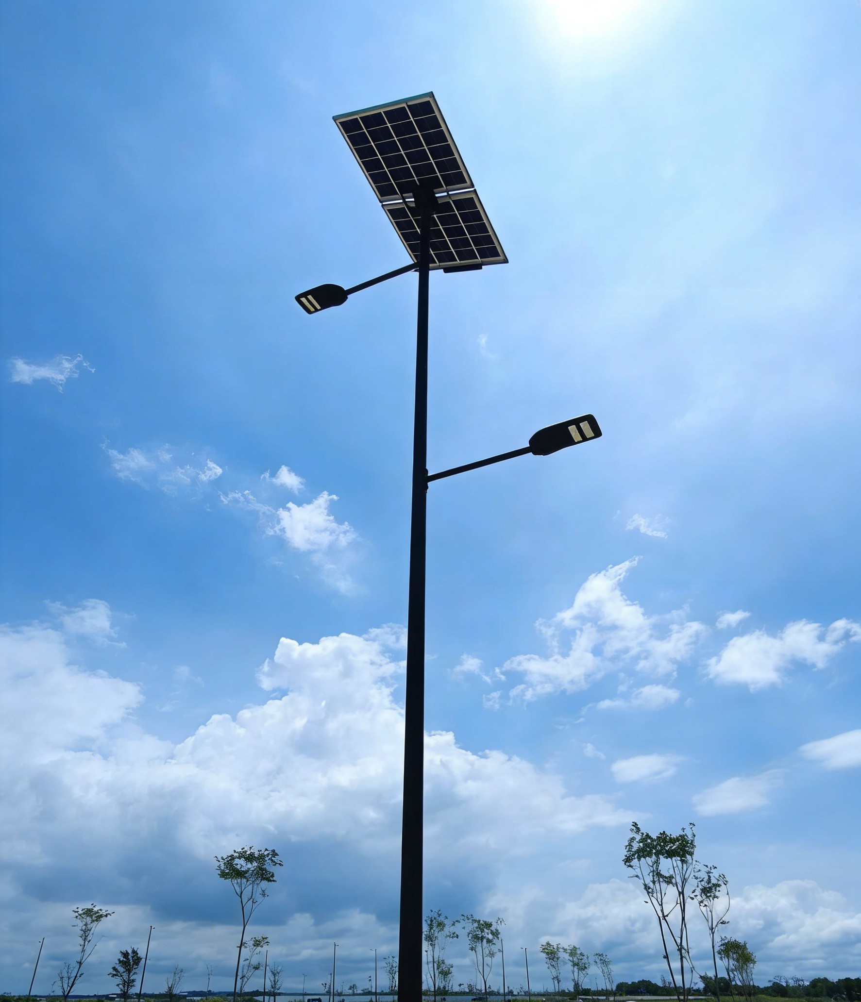 Application of solar street lights on municipal roads in the Philippines